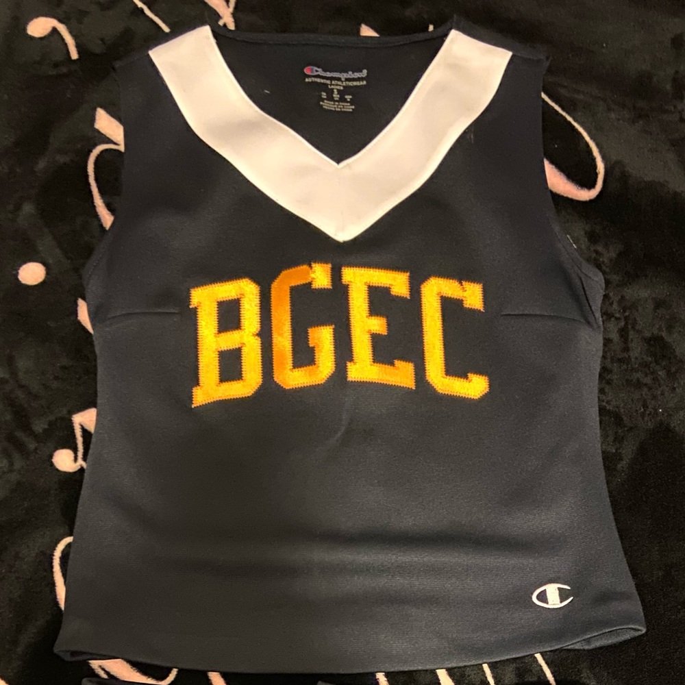 Champion cheer uniform. Size small. Used